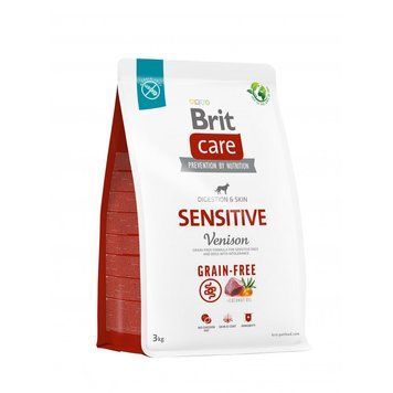 Корм сухий Brit Care Dog Grain-free Sensitive для собак з чутливим травленням та харчовою непереносимістю беззерновий з олен 1111173389 фото