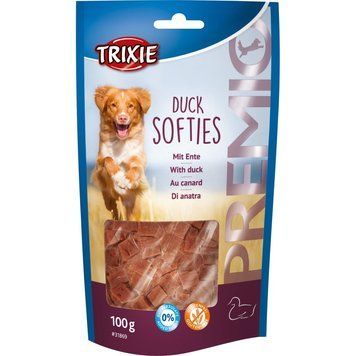 Ласощі Trixie Premio Duck Softies для собак шматочки з качкою 100 г 1111163203 фото