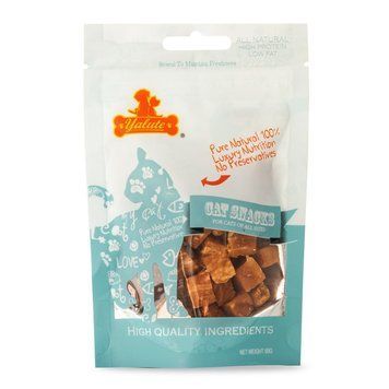 Ласощі Yalute для котів Chicken and Codfish Dices кубики з куркою і тріскою 50 г 1111170840 фото