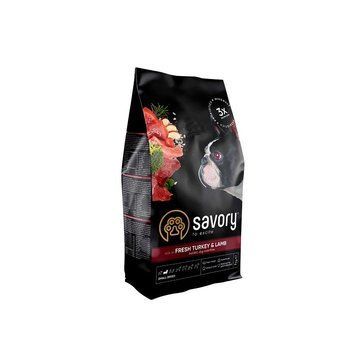 Корм сухий Savory Small Breed rich in Fresh Turkey and Lamb для дорослих собак малих порід зі свіжим ягням та індичкою 1 кг 1111162975 фото