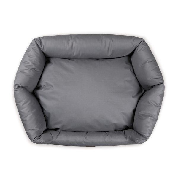 Лежак Pet Fashion Bosphorus 1 для собак сірий 60х53х18 см 1111215764 фото