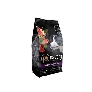 Корм сухий Savory Medium Breed rich in Fresh Turkey and Lamb для дорослих собак середніх порід від 10 до 25 кг зі свіжим ягн 1111162979 фото
