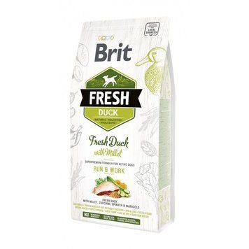Корм сухий Brit Fresh Duck/Millet Active Run and Work для дорослих активних собак з качкою та пшоном 2,5 кг 1111153750 фото