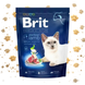 Корм сухий Brit Premium by Nature Cat Sterilized Lamb для стерилізованих котів з ягням 800 г 1111167485 фото 1