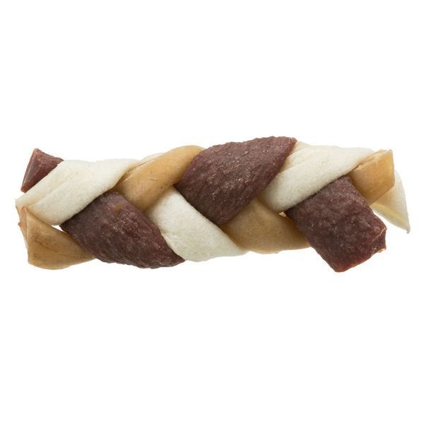 Ласощі Trixie Denta Fun Braided Stick для собак косички жувальні з яловичиною 12 см 1 шт 85 г 1111180974 фото