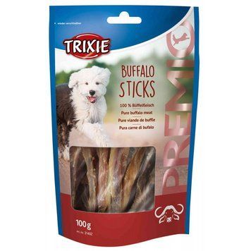Ласощі д/соб. PREMIO Buffalo Sticks палочки з м_ясом буйвола 100гр 1111143058 фото