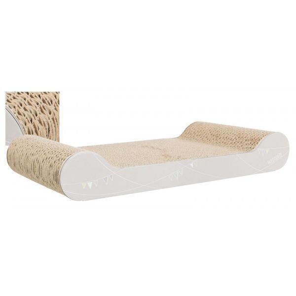 Дряпка Trixie Junior для кошенят з котячою м ятою картон світло-сіра 38х6х18 см 1111171709 фото