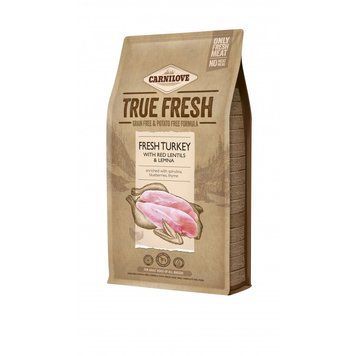 Корм сухий Carnilove True Fresh Turkey for Adult dogs для дорослих собак усіх порід з індичкою 4 кг 1111167492 фото
