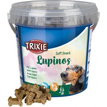 Ласощі Trixie Soft Snack Lupinos для собак м_ясо птиці та люпина відро 500 г 1111145578 фото