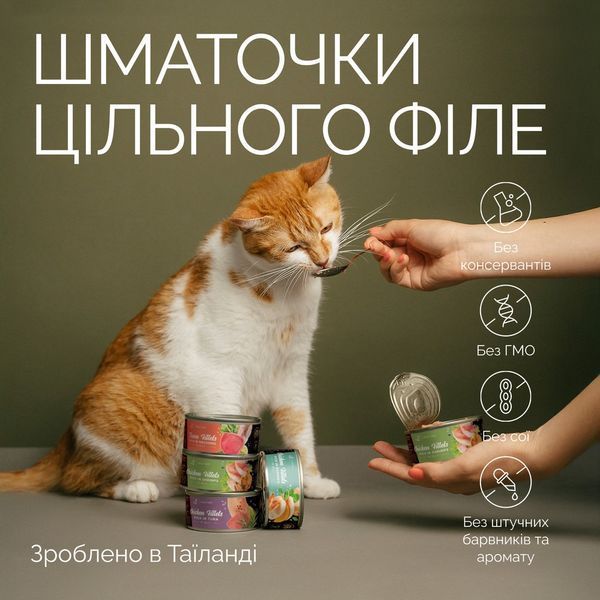 Корм вологий Savory Chicken Fillets rich in Shrimp in Jelly for Adult Cats філе курки з креветками в желе для дорослих котів 1111195605 фото