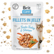 Корм вологий Brit Care Fillets in Jelly Tender Turkey and Shrimps д/котів філе в желе з індичкою та креветками 85 г 1111163843 фото 1