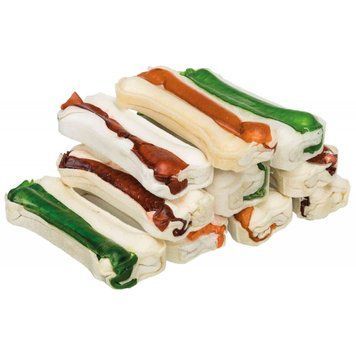 Ласощі Trixie Doggy Bits для собак Кістки для чищення зубів 8 см 230 г 10 шт 1111119108 фото
