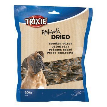 Ласощі Trixie Sprats dried fish for dogs для собак Шпроти в ялена риба для собак 200 г 1111184079 фото