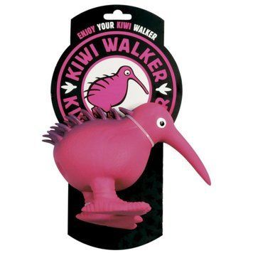 Іграшка Kiwi Walker для собак Птах Ківі рожевий 8,5 см 1111171020 фото