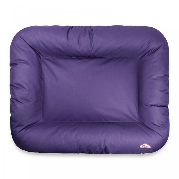 Лежак Pet Fashion Askold 4 для собак фіолетовий/сірий 80x60x13 см 1111170227 фото