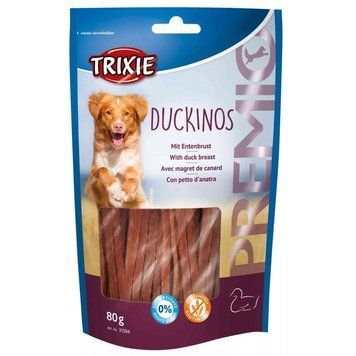 Ласощі Trixie Premio Duckinos для собак з качкою 80 г 1111135174 фото