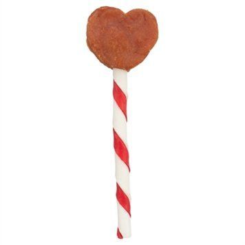 Ласощі Trixie Valentine Heart Льодяник для собак курча 15г 12см 30 ШТ 1111204609 фото