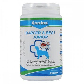 Вітамінно-мінеральний комплекс Canina Barfer Best Junior для собак на натуральному годуванні 350 г 1111141106 фото