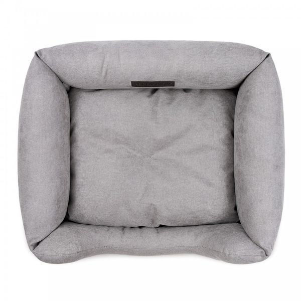 Лежак Pet Fashion Denver №1 для собак сірий 60х50х18 см 1111171995 фото
