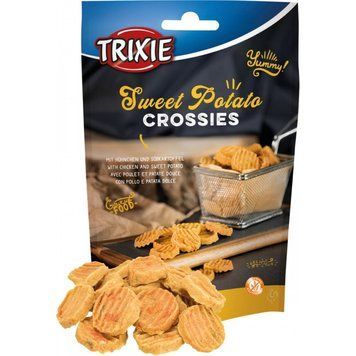 Ласощі Trixie Sweet Potato Crossies для собак з куркою та солодкою картоплею 100 г 1111170288 фото