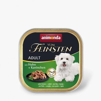 Корм вологий Vom Feinsten Adult with Chicken rabbit для дорослих собак з куркою і кроликом 150 г 1111171516 фото