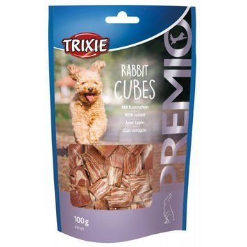 Ласощі Trixie Premio Rabbit Cubes для собак шматочки із кроликом 100 г 1111148410 фото