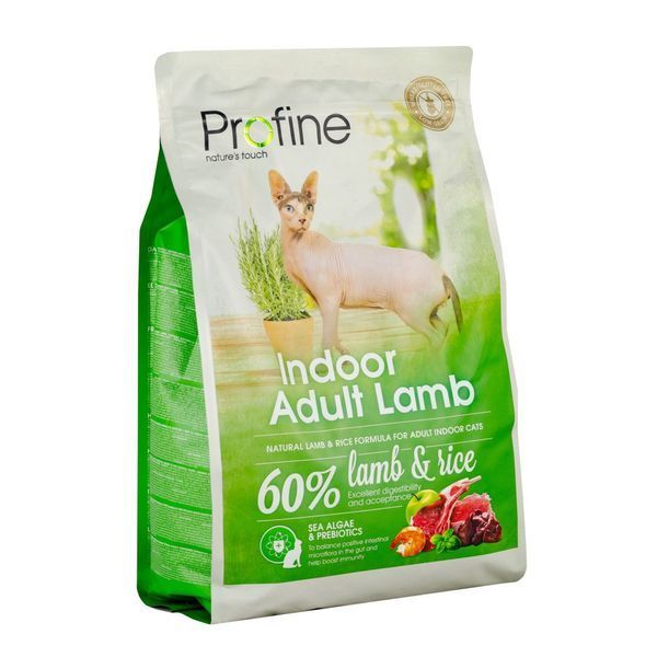 Корм сухий Profine Cat Indoor для дорослих котів, що живуть у приміщенні, з ягнятиною та рисом 2 кг 1111145717 фото