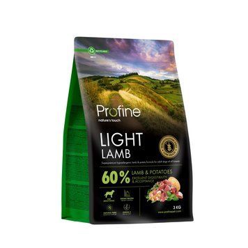 Корм сухий Profine Light Lamb and Potatoes д/собак з надмірною вагою ягня і картопля 3 кг 1111186008 фото