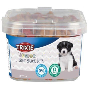 Ласощі Trixie Junior Soft Snack Dots для цуценят з кислотами Омега-3 та Омега-6 140 г 1111162486 фото