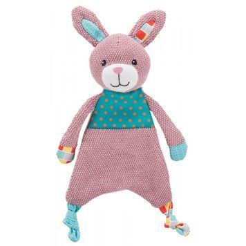 Іграшка Trixie Junior для цуценят Кролик зі звуком і шелестом фольги текстиль/плюш 28 см 1111170350 фото