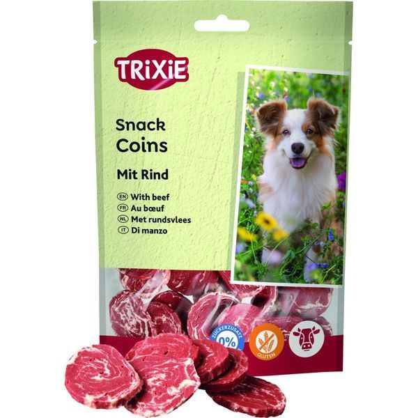 Ласощі Trixie Premio Beef Coins для собак з яловичиною 100 г 1111140891 фото