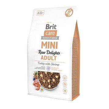 Корм сухий Brit Care Mini Raw Delights Turkey with Shrimp д/собак малих порід індичка з креветкою 2 кг 1111196082 фото