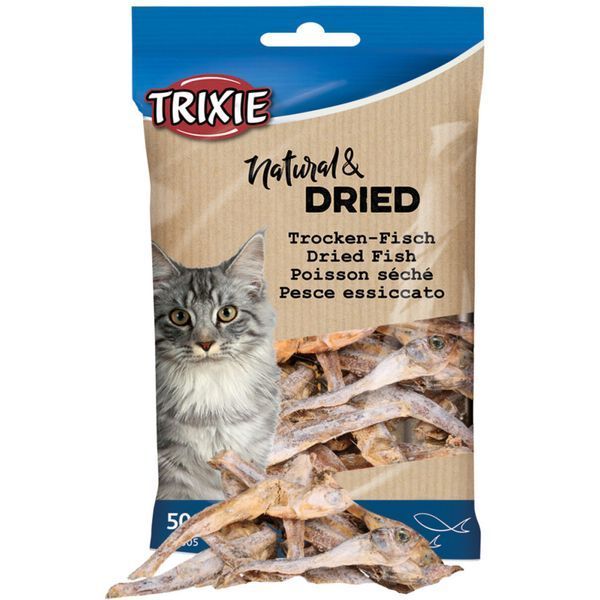 Ласощі Trixie для котів Рибка сушена натуральна 50 г 1111114888 фото