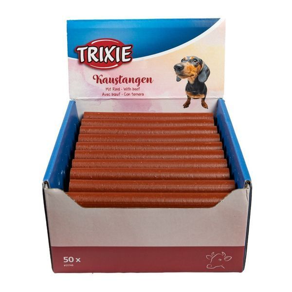 Ласощі Trixie для собак Палички жувальна з яловичиною 17 см 65г 50 шт 1111141769 фото