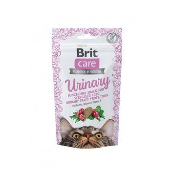 Ласощі Brit Care Functional Snack Urinary для котів д/здоров я сечовидільної системи з індичкою 50 г 1111176211 фото