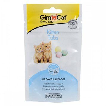 Вітаміни GimCat Every Day Kitten для кошенят таблетки 40 г 1111160999 фото