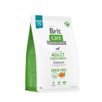 Корм сухий Brit Care Dog Grain-free Adult Large Breed для дорослих собак великих порід беззерновий з лососем 3 кг 1111173383 фото