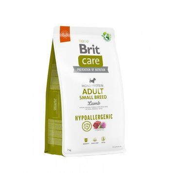 Корм сухий Brit Care Dog Hypoallergenic Adult Small Breed для дорослих собак малих порід від 1 до 10 кг гіпоалергенний з ягн 1111176558 фото