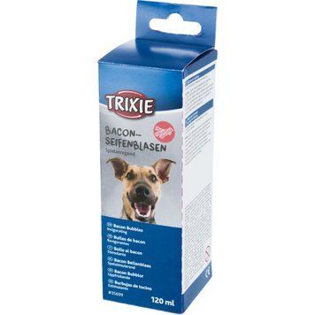 Мильні бульбашки Trixie для собак з ароматом бекону 120 мл 1111183750 фото