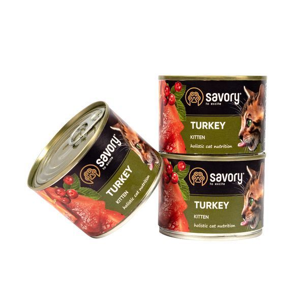 Набор Savory 2кг Котята + консервы 600г 1111169252 фото