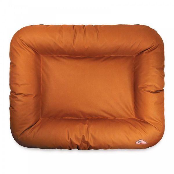 Лежак Pet Fashion Askold 4 для собак теракотовий/сірий 80x60x13 см 1111170060 фото
