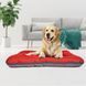 Лежак Pet Fashion Askold 4 для собак теракотовий/сірий 80x60x13 см 1111170060 фото 2