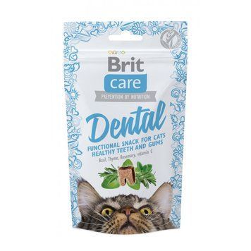 Ласощі Brit Care Functional Snack Dental д/котів для здоров я зубів та ясен з індичкою 50 г 1111158248 фото