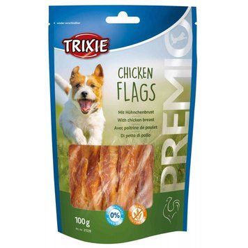 Ласощі Trixie Premio Chicken Flags для собак куряче філе 100 г 1111146930 фото