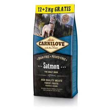 Корм сухий Carnilove Salmon д/собак лосось 12+2 кг 1111166040 фото