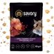 Корм вологий Savory Sterilised Cat Pouch Lamb and Cranberry in Gravy для стерилізованих котів з ягням та журавлиною у соусі 1111171664 фото 1