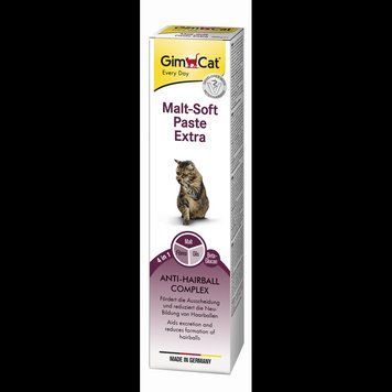 Паста GimCat Every Day Malt-Soft Paste Extra для котів для виведення шерсті зі шлунку 200 г 1111138174 фото