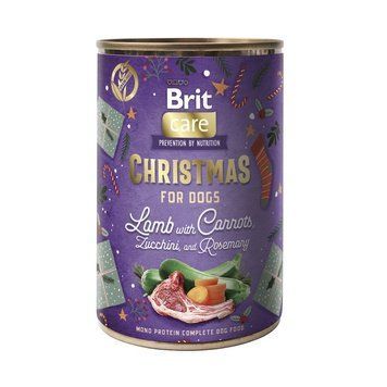 Корм вологий Brit Mono Protein Christmas Lamb д/собак різдвяна вечеря ягня 400 г 1111215158 фото